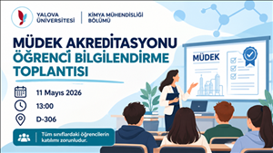 MÜDEK Akreditasyonu Öğrenci Bilgilendirme Toplantısı