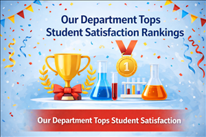 The Department of Chemical Engineering Ranks First in Student Satisfaction